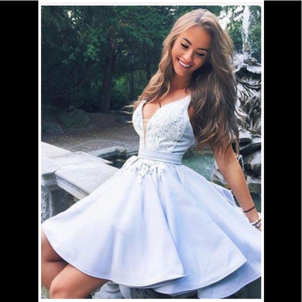White Prom Dress